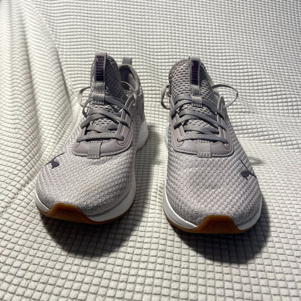 Puma‎ Softride Running Shoes Womens 7.5 Lavender Grey Purple 377580-12 Sneaker